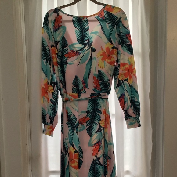 🌴NWOT TROPICAL PRINT MAXI (see description for sizing info)🌴 - Picture 4 of 5